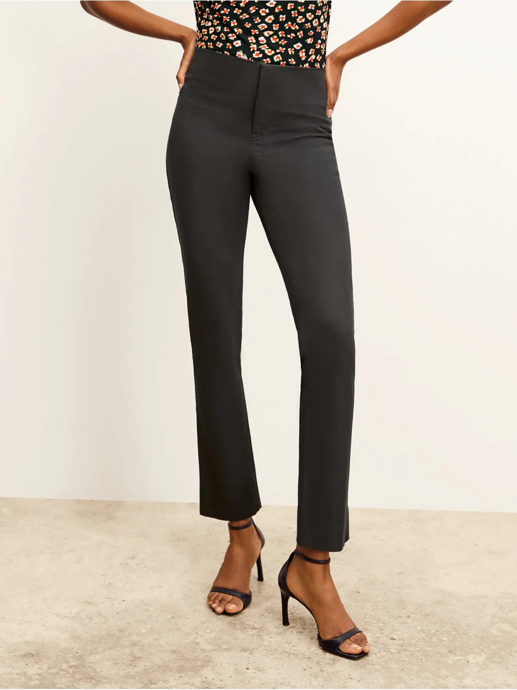 Mm Lafleur ‘Hockley’ Straight Cropped Pants - Women’s 8